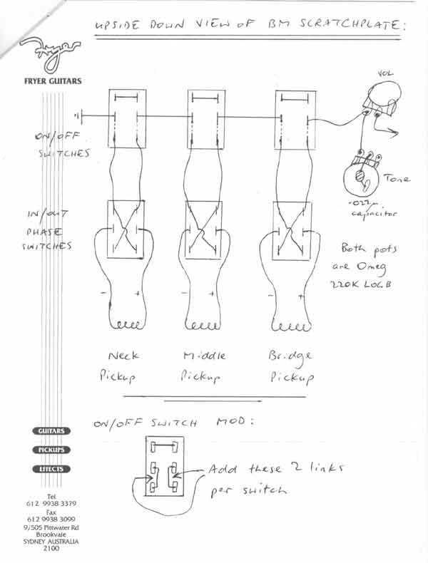 Brian May Guitar Wiring Diagram